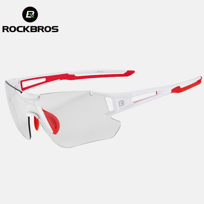 ROCKBROS Photochromic Cycling Sunglasses With UV400 Lens Protection
