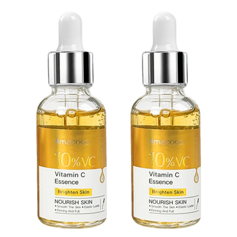 Amococo Vitamin C And Hyaluronic Acid Brightening Facial Serum