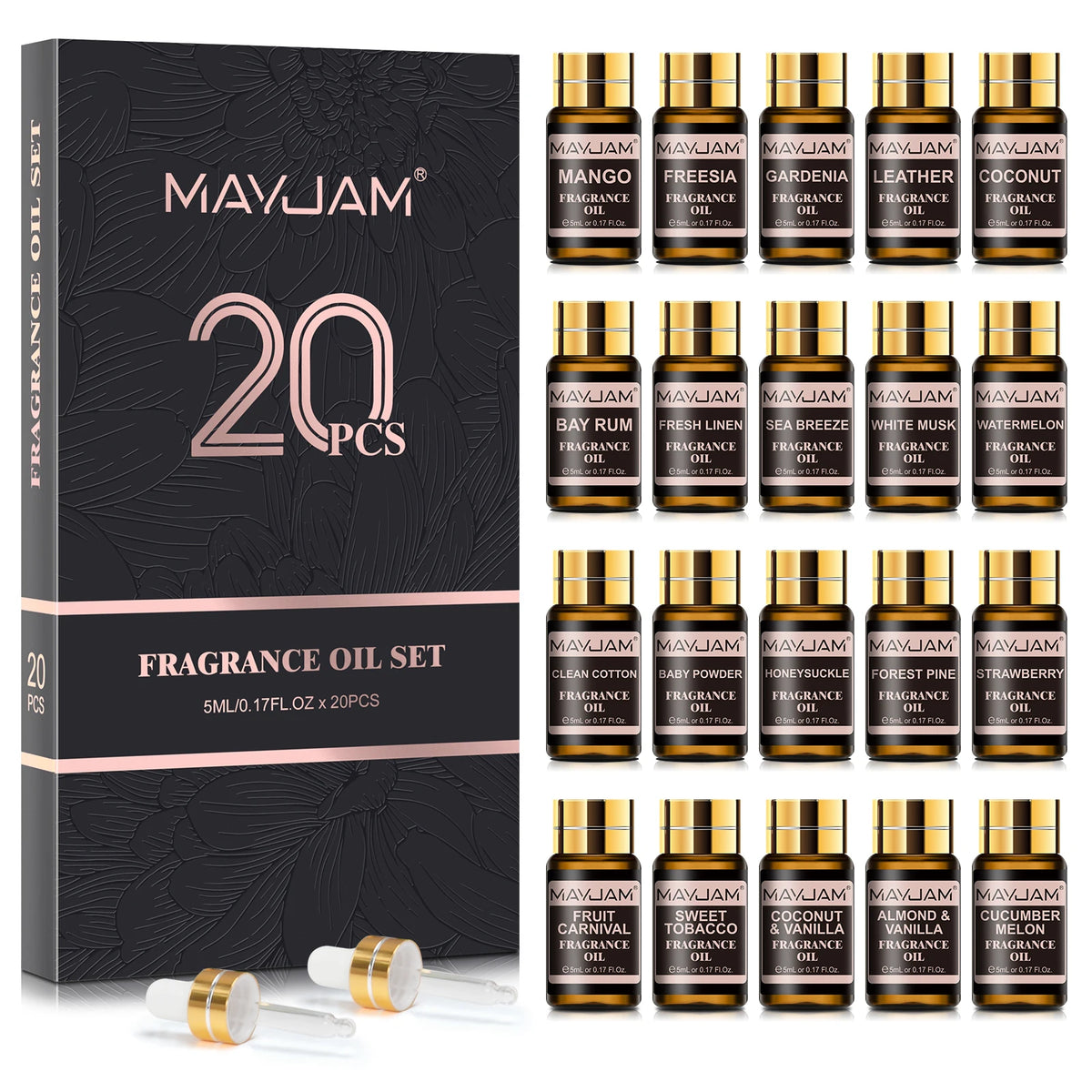 Mayjam Fragrance Oils Kit For Humidifier And Candle Making