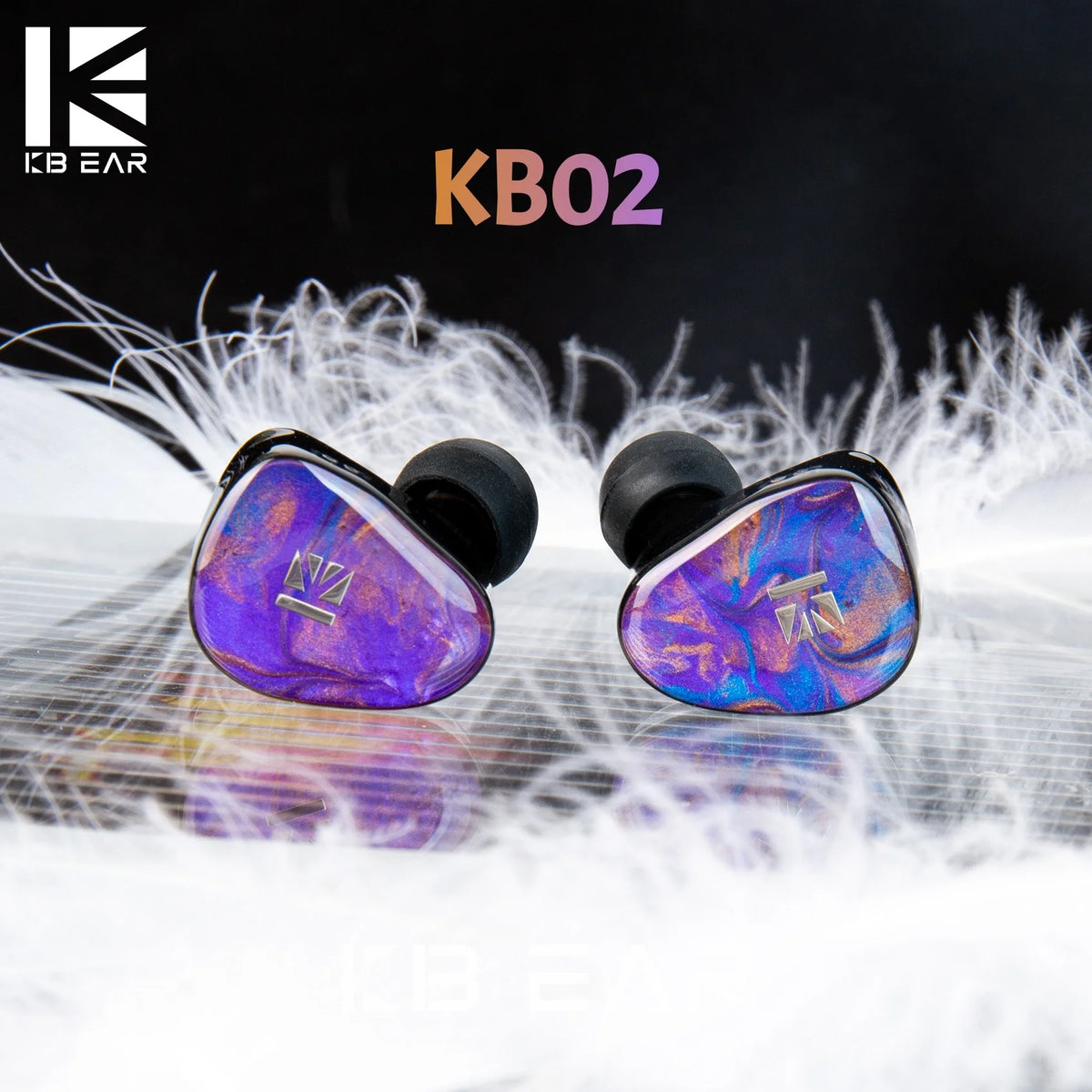 KBEAR KB02 Hybrid Driver IEM With Detachable 2Pin Cable